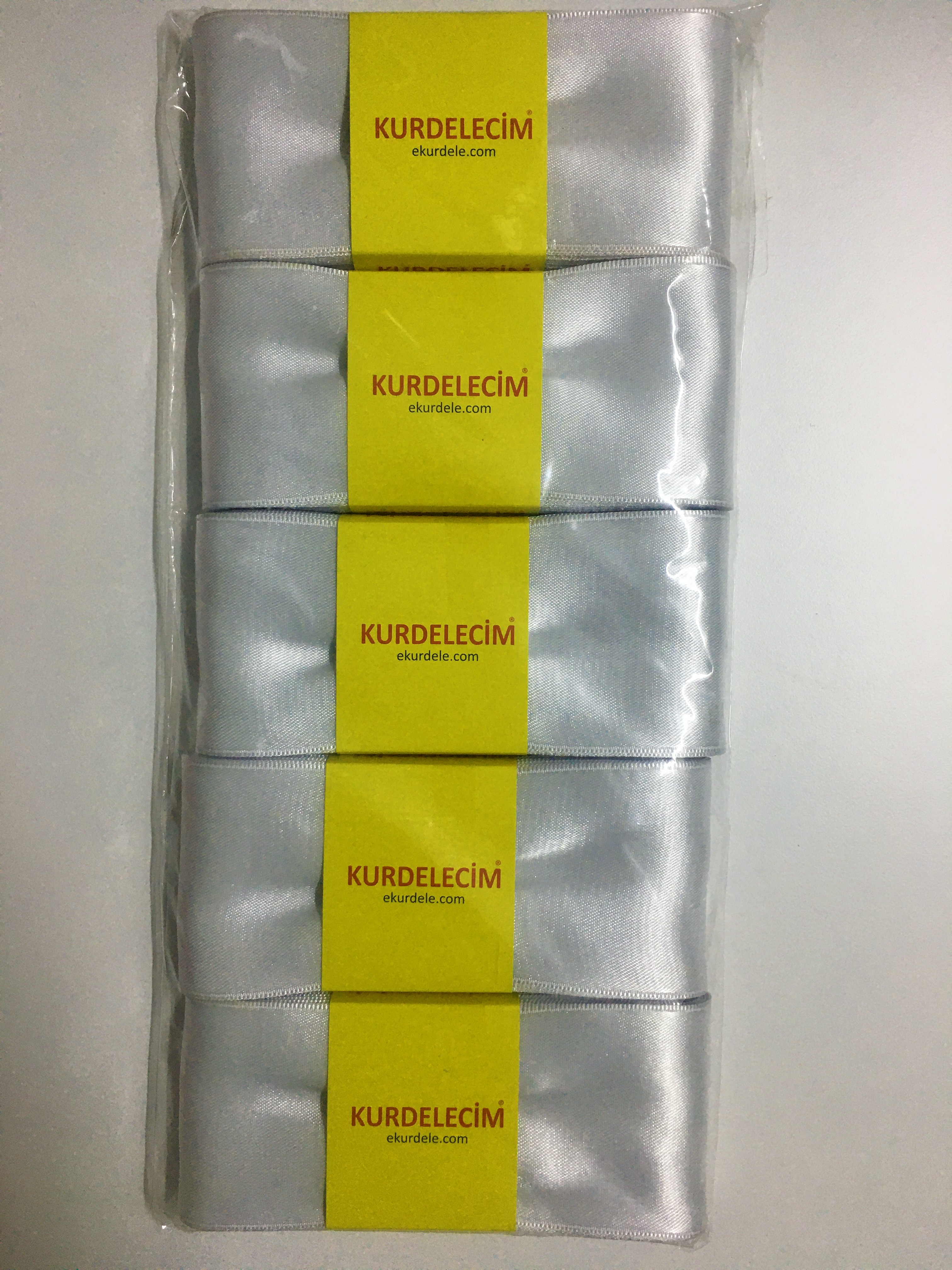 KURDELA 6CM BEYAZ PK:5